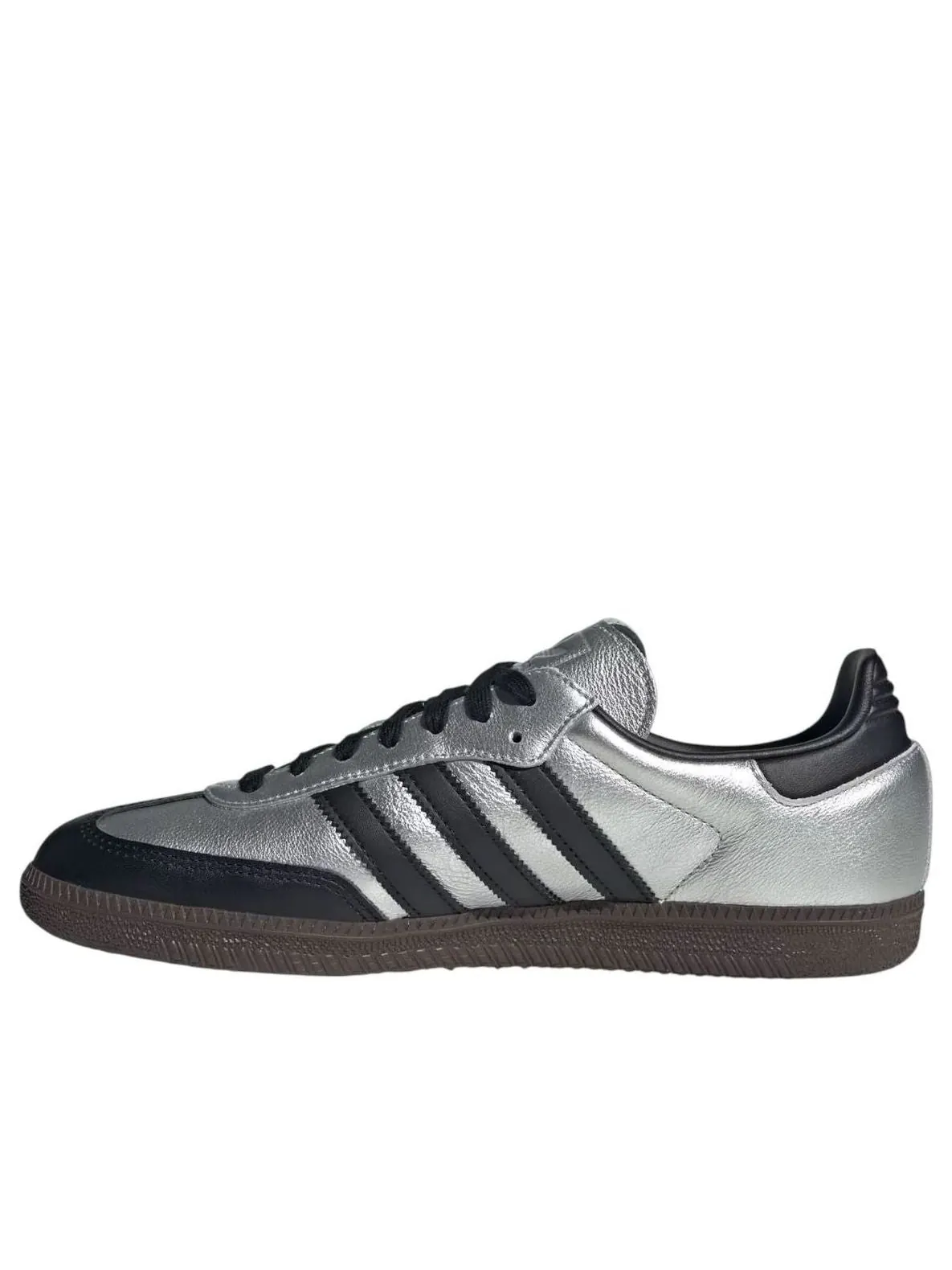 Кроссовки adidas Samba OG 'Silver Metallic Black' — изображение 1 из 5, серебряный