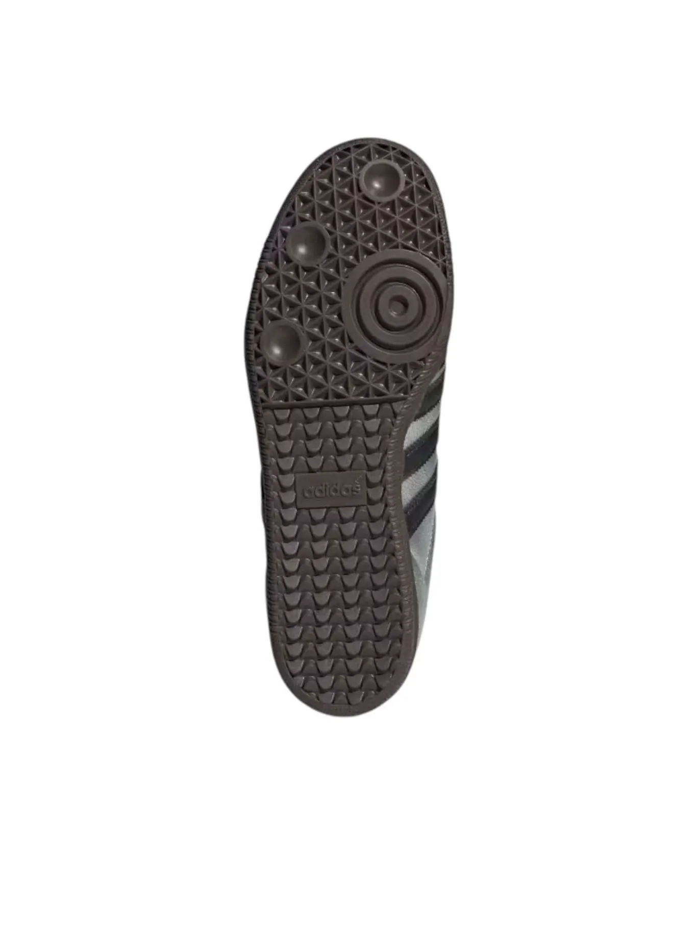 Кроссовки adidas Samba OG 'Silver Metallic Black' — изображение 3 из 5, серебряный