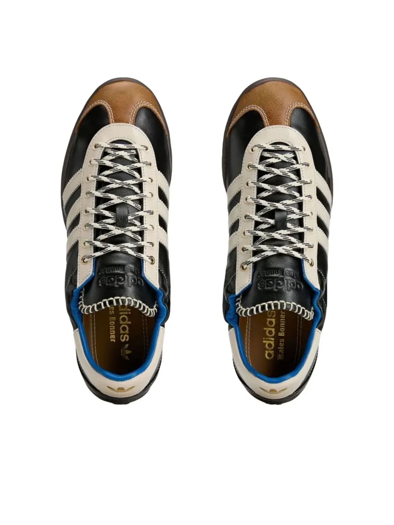 Кроссовки Adidas x Wales Bonner Karintha 'Black Lush Blue' KI8476 — изображение 3 из 5, черный