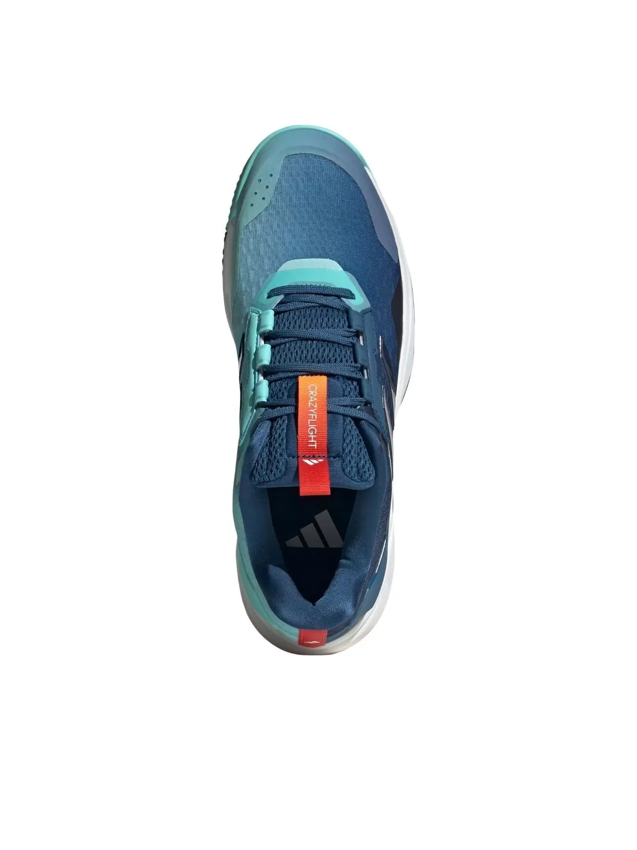 Кроссовки Adidas Crazyflight 6 Indoor 'Dusky Petrol Flash Aqua' — изображение 2 из 5, голубой