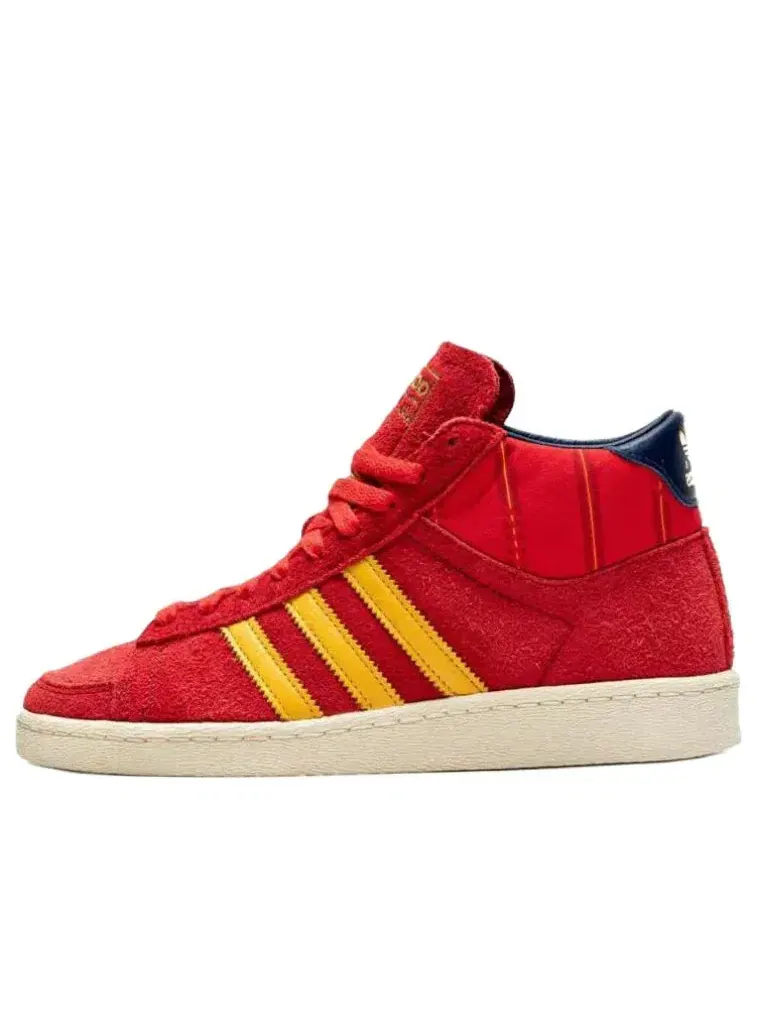 Кроссовки Adidas Jabbar Hi 'Power Red Crew Yellow' KI8573 — изображение 1 из 5, красный