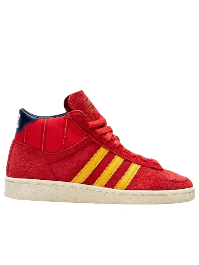 Кроссовки Adidas Jabbar Hi 'Power Red Crew Yellow' KI8573 — изображение 5 из 5, красный