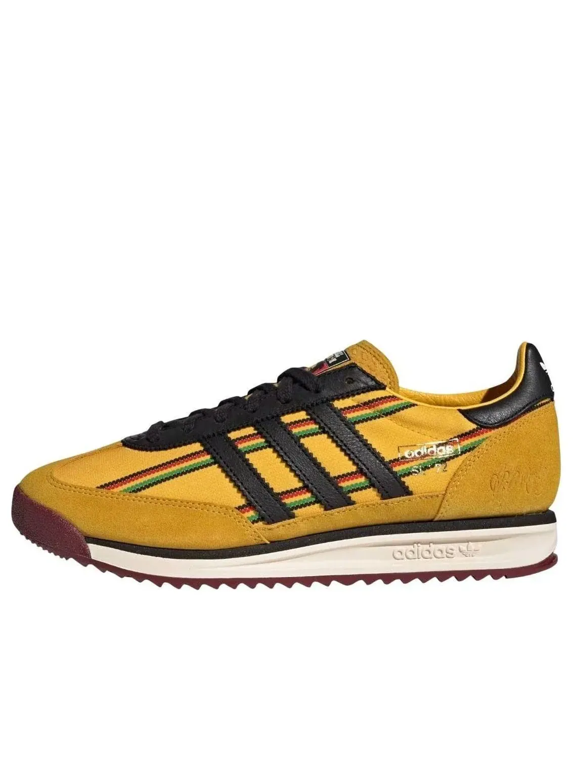 Кроссовки Adidas x Bob Marley SL72 RS 'Jamaica' — изображение 1 из 5, золото