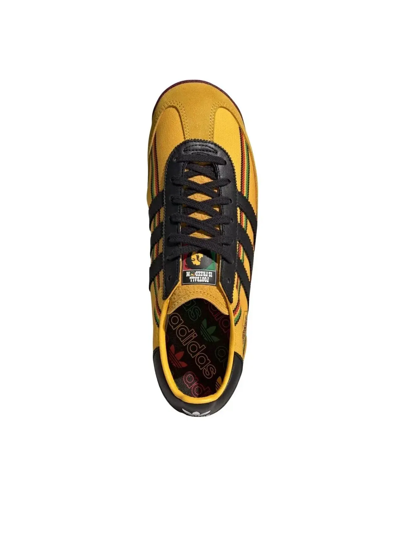 Кроссовки Adidas x Bob Marley SL72 RS 'Jamaica' — изображение 3 из 5, золото