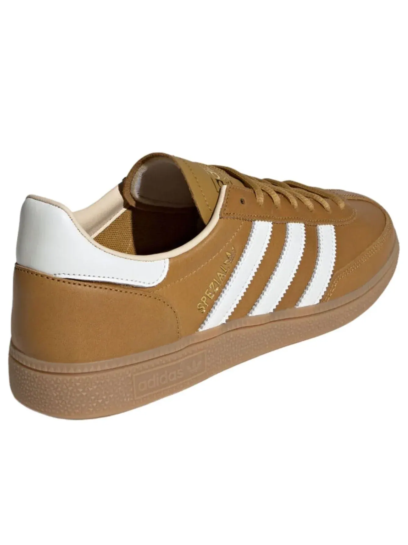 Кроссовки Adidas Handball Spezial 'Preloved Bronze White Gum' — изображение 3 из 6, желтый