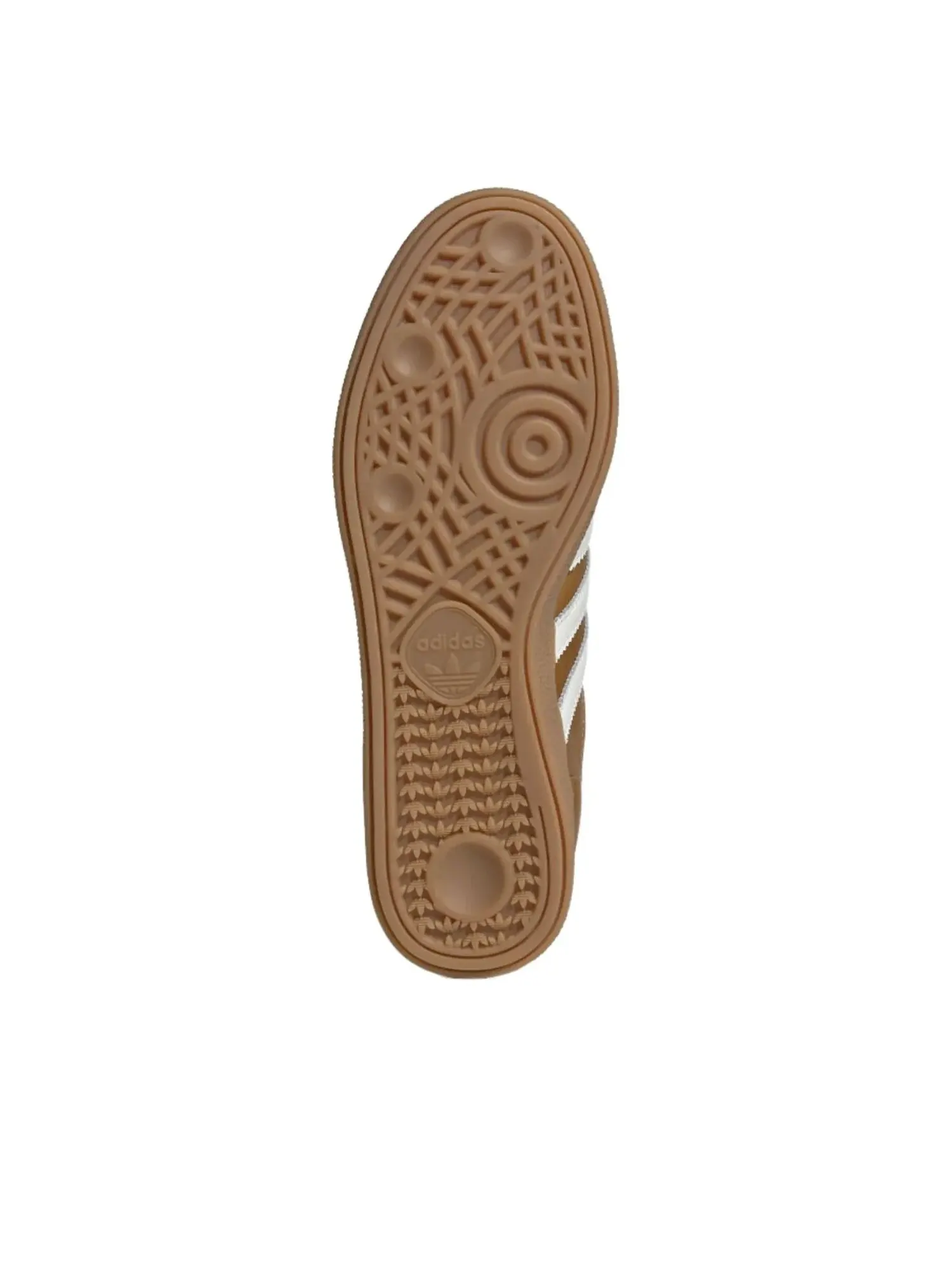Кроссовки Adidas Handball Spezial 'Preloved Bronze White Gum' — изображение 5 из 6, желтый