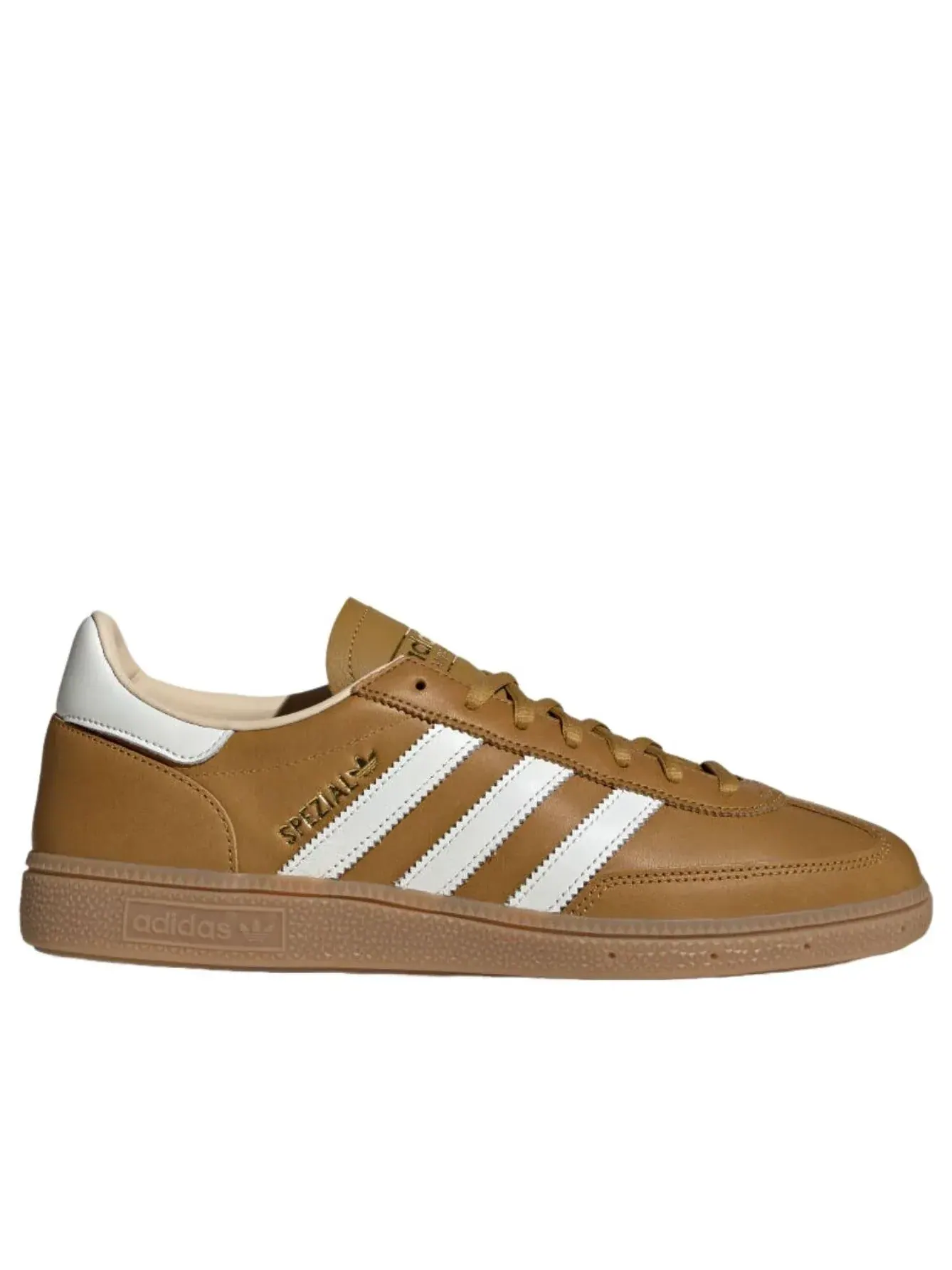 Кроссовки Adidas Handball Spezial 'Preloved Bronze White Gum' — изображение 6 из 6, желтый