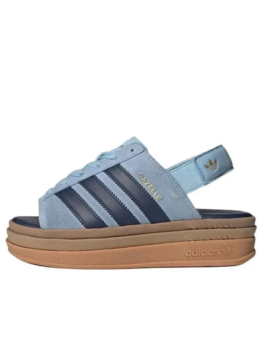 (WMNS) Сандалии Adidas Gazelle Bold 'Clear Sky Night Indigo' — изображение 1 из 6, синий