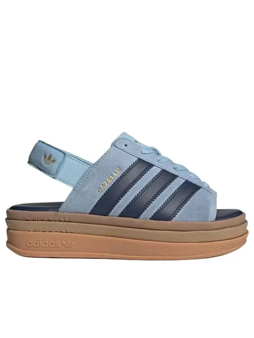 (WMNS) Сандалии Adidas Gazelle Bold 'Clear Sky Night Indigo' — изображение 2 из 6, синий