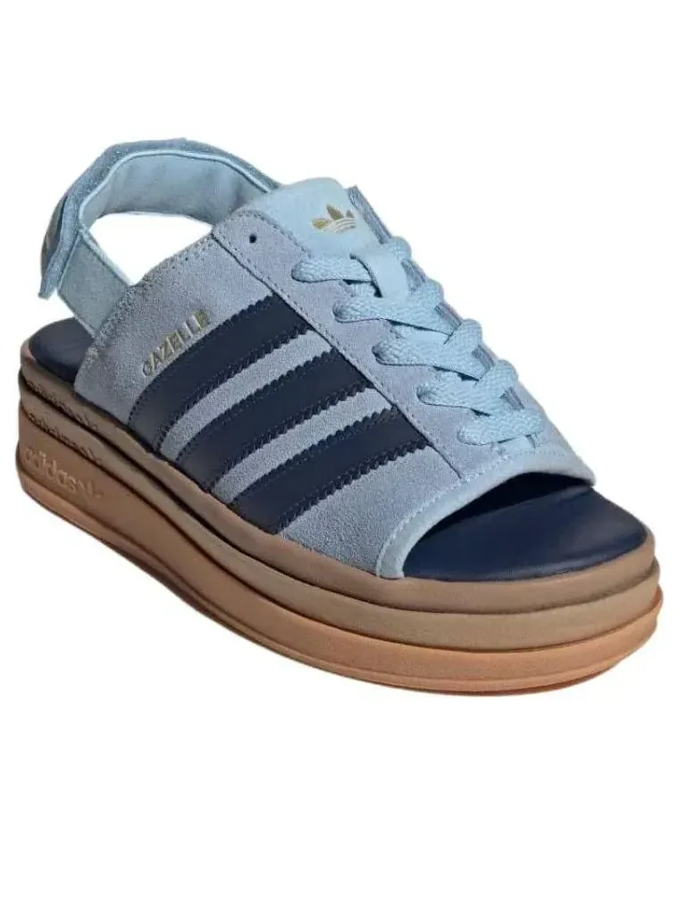 (WMNS) Сандалии Adidas Gazelle Bold 'Clear Sky Night Indigo' — изображение 3 из 6, синий