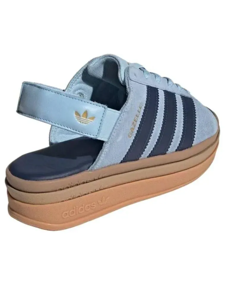 (WMNS) Сандалии Adidas Gazelle Bold 'Clear Sky Night Indigo' — изображение 4 из 6, синий
