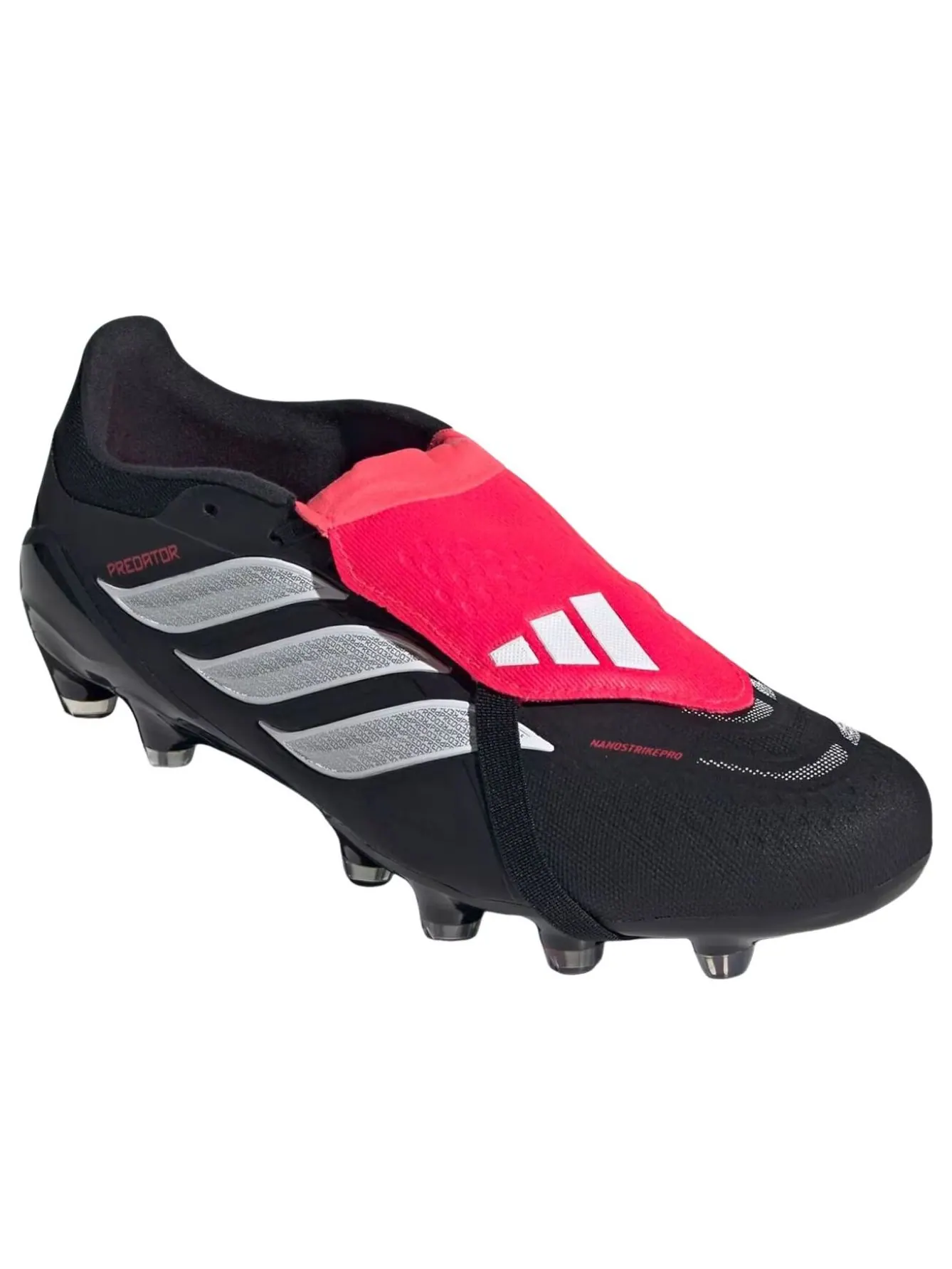 Adidas Predator Pro HG 'Core Black Cloud White Lucid Red' — изображение 2 из 6, черный/белый/красный