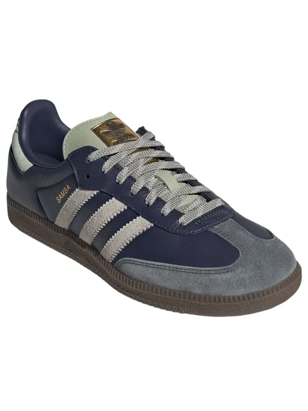 Adidas Samba OG 'Shadow Navy Sesame Carbon' — изображение 5 из 6, темно-синий