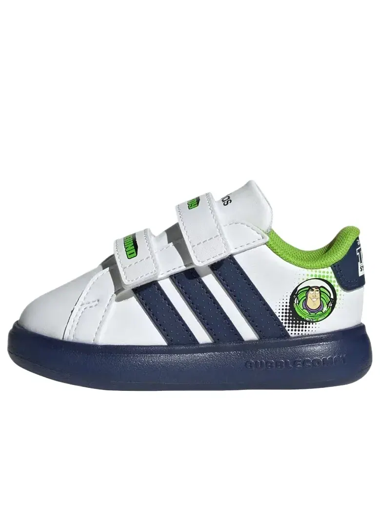 Детские кроссовки для малышей с принтом Toy Story Grand Court Adidas — изображение 1 из 5, белый