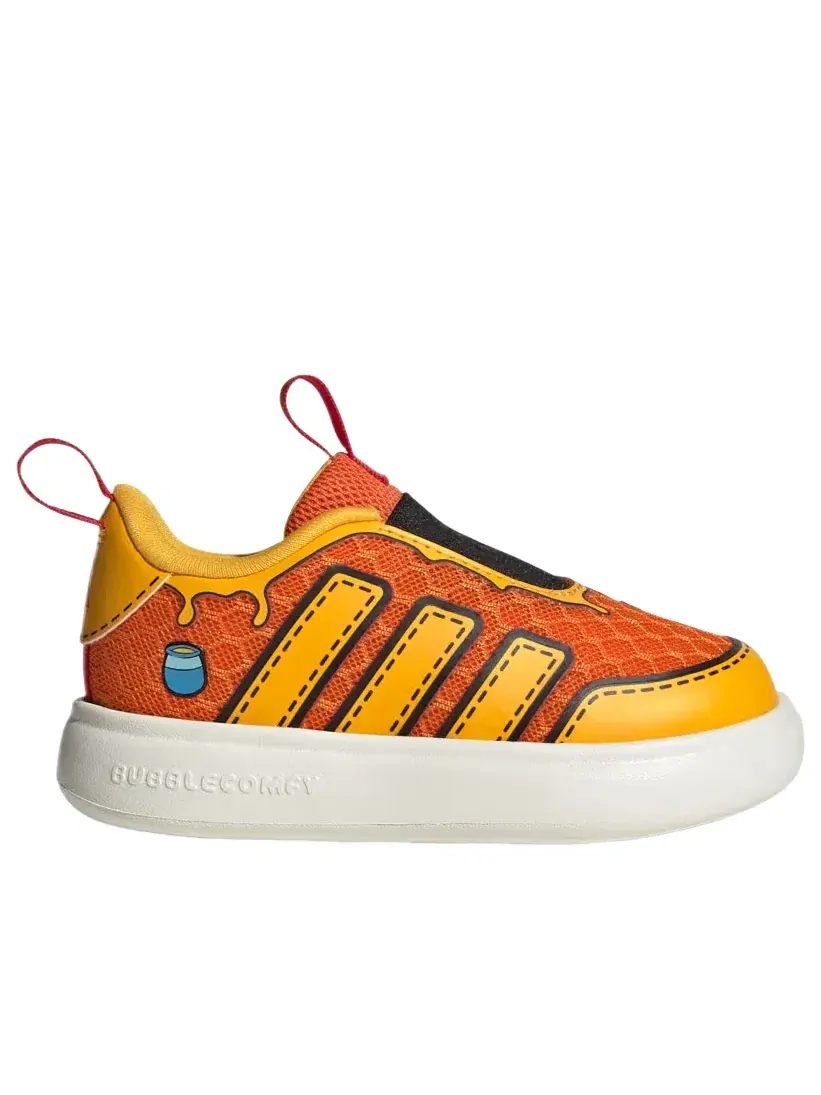 Детские кроссовки для мальчиков с закрытым носком Bubblecomic Adidas — изображение 5 из 5, оранжевый