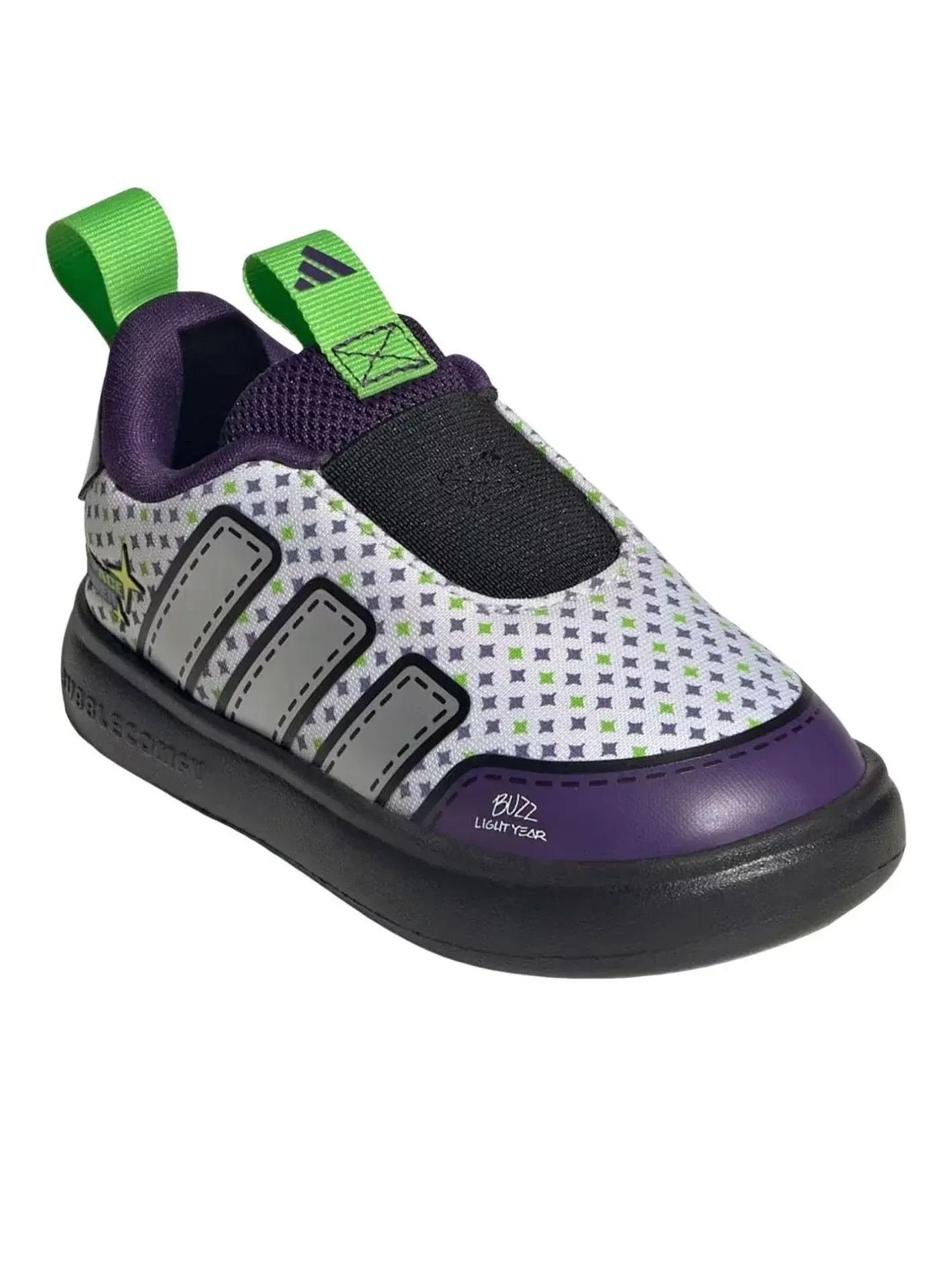 Детские кроссовки с принтом модель Bubblecomic Adidas — изображение 2 из 6, белый