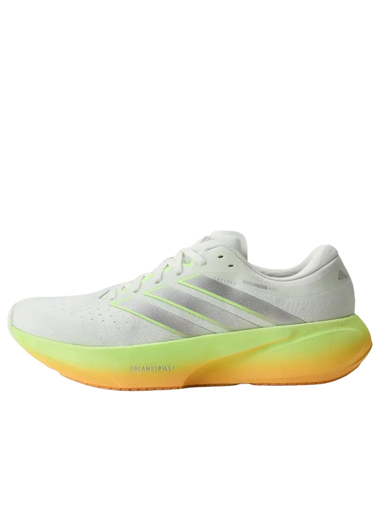 Мужские кроссовки для бега с шнуровкой Supernova Rise 3 Adidas — изображение 1 из 3, серебряный