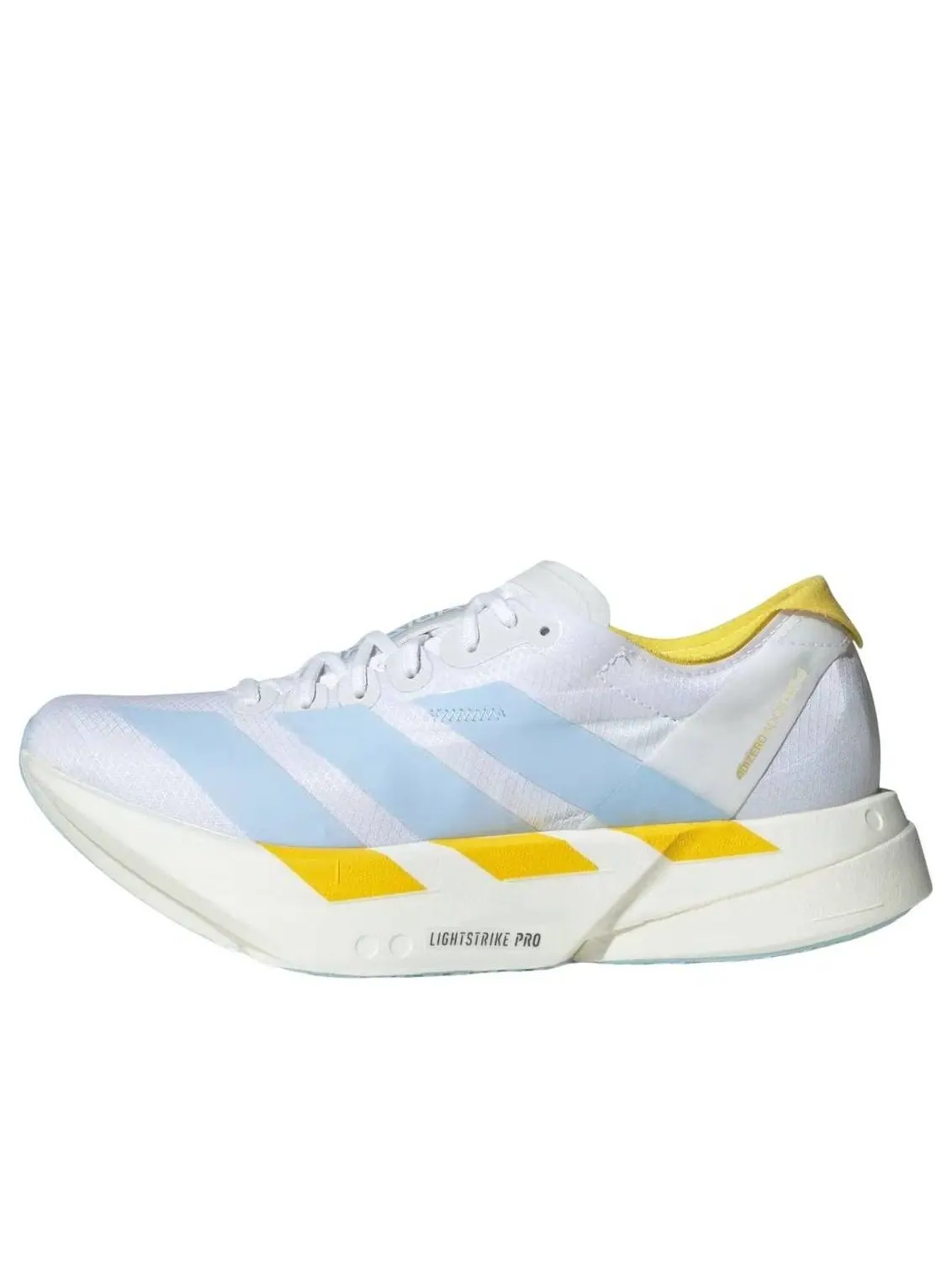 (WMNS) Adidas Adizero Adios Pro 4 'White Glow Blue Yellow' — изображение 1 из 3, белый/синий/желтый