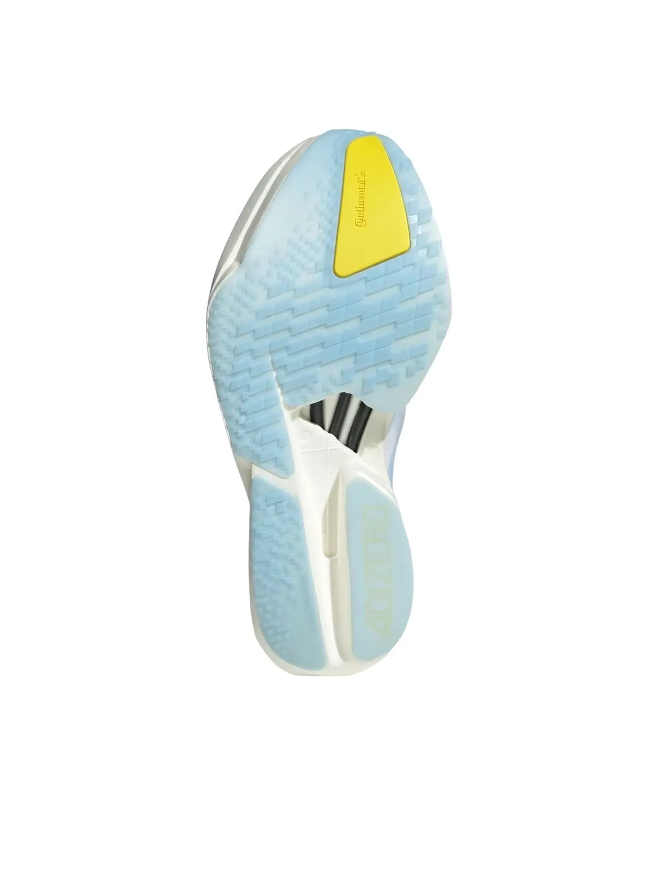 (WMNS) Adidas Adizero Adios Pro 4 'White Glow Blue Yellow' — изображение 3 из 3, белый/синий/желтый