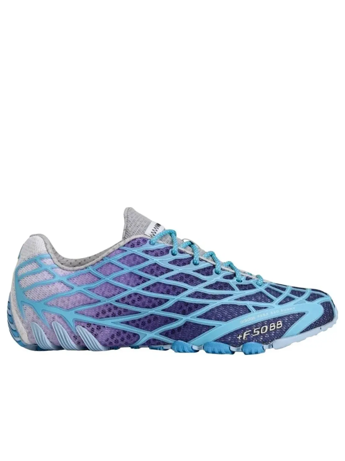 Мужские кроссовки с шнуровкой F50 Ghost Sprint Dark Marine Adidas — изображение 2 из 5, синий