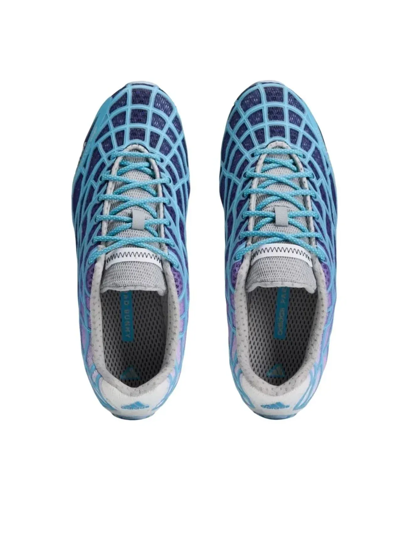 Мужские кроссовки с шнуровкой F50 Ghost Sprint Dark Marine Adidas — изображение 3 из 5, синий