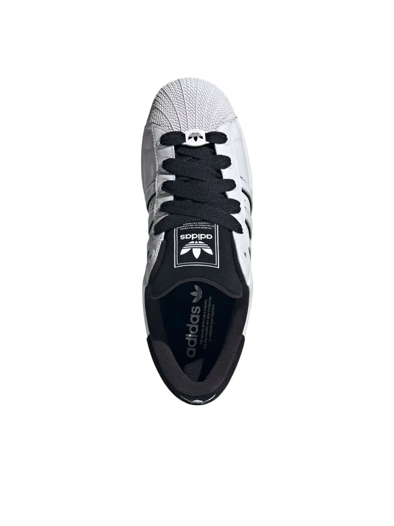 Кроссовки (WMNS) adidas Superstar II 'White Black' — изображение 3 из 6, белый