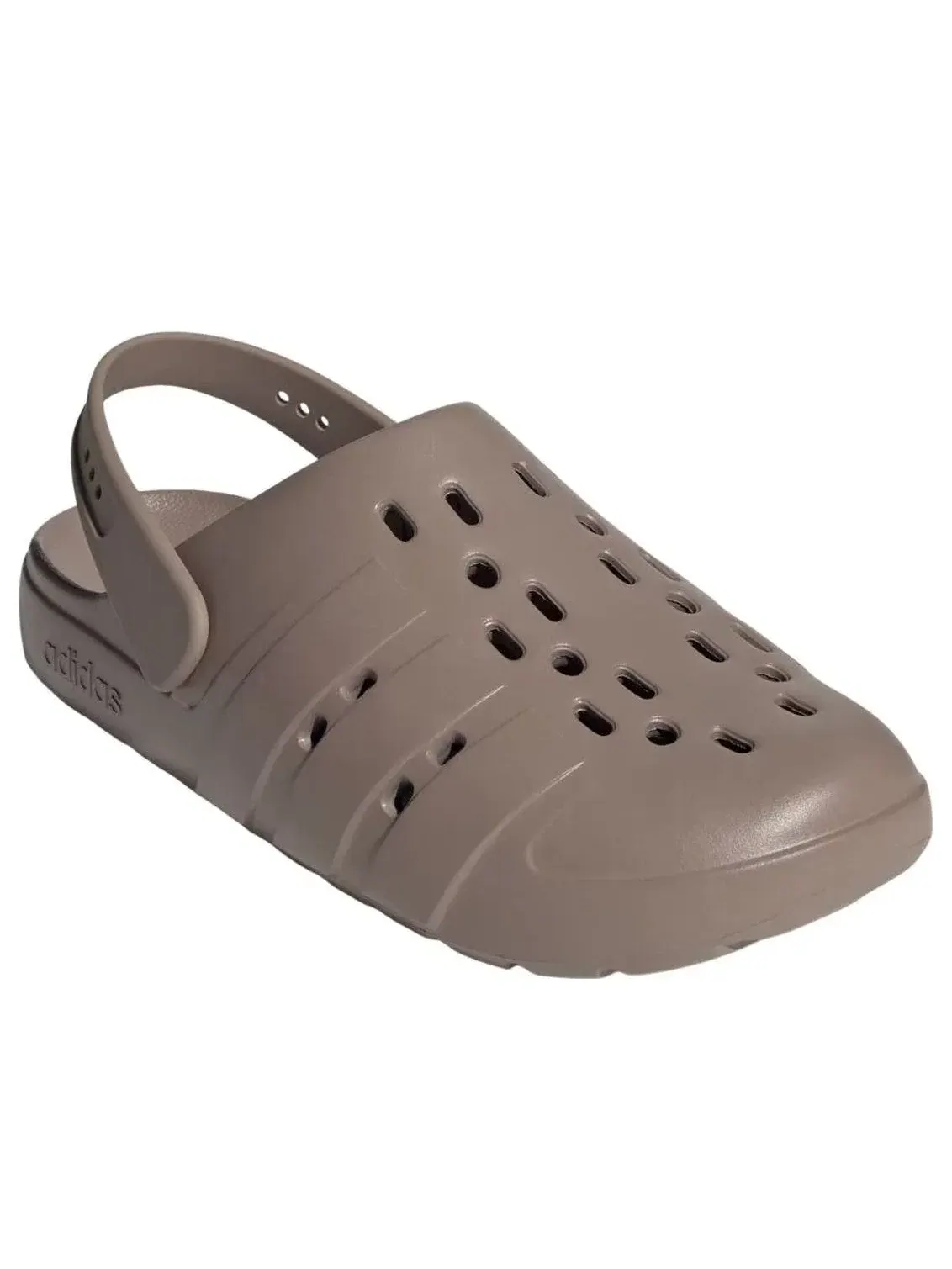 Мужские сандалии-шлепанцы с закрытым носком Adidas Adilette — изображение 4 из 5, коричневый