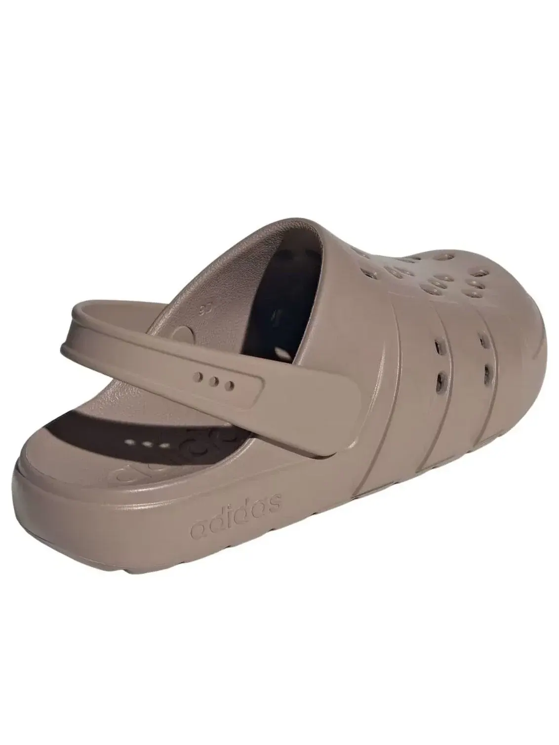Мужские сандалии-шлепанцы с закрытым носком Adidas Adilette — изображение 5 из 5, коричневый