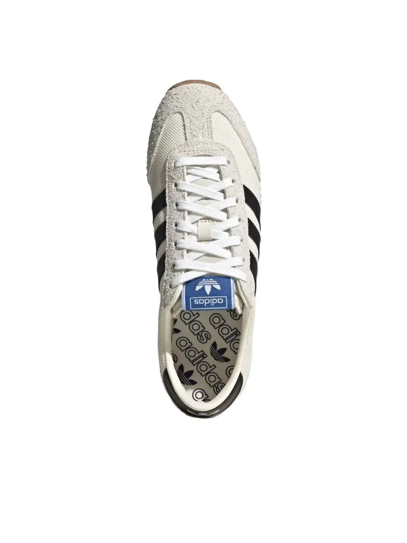 Мужские кроссовки с текстильным верхом RS White Black Adidas — изображение 2 из 5, белый