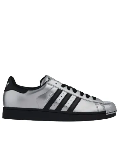 Adidas Superstar 'Silver Black' — изображение 6 из 6, серебристый/черный