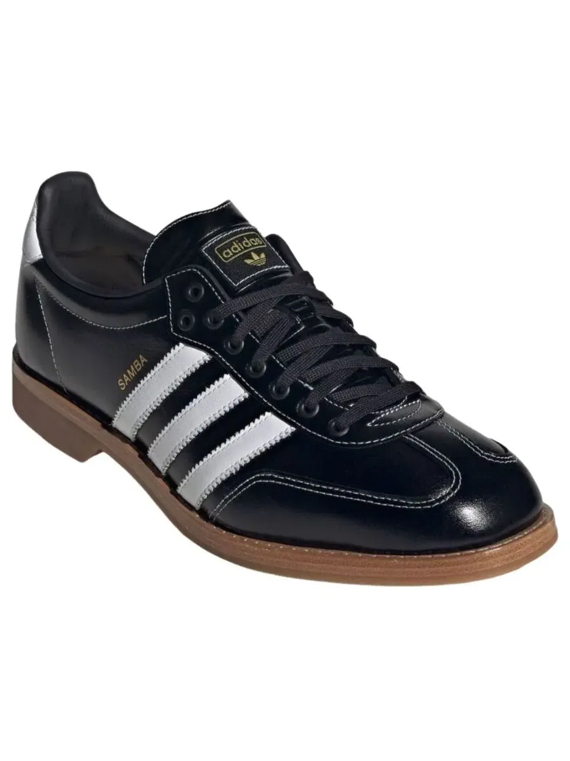 Кроссовки Adidas Samba Bowling 'Black White' KI9995 — изображение 2 из 5, черный