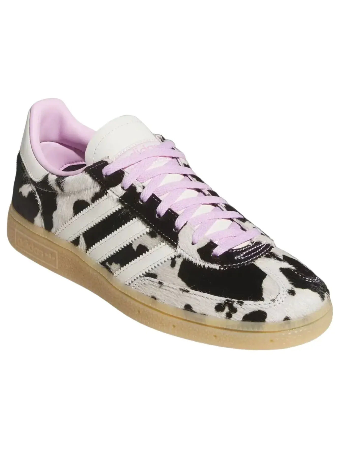 Кроссовки (WMNS) Adidas Handball Spezial 'Cow Print Bliss Lilac' — изображение 2 из 6, мульти