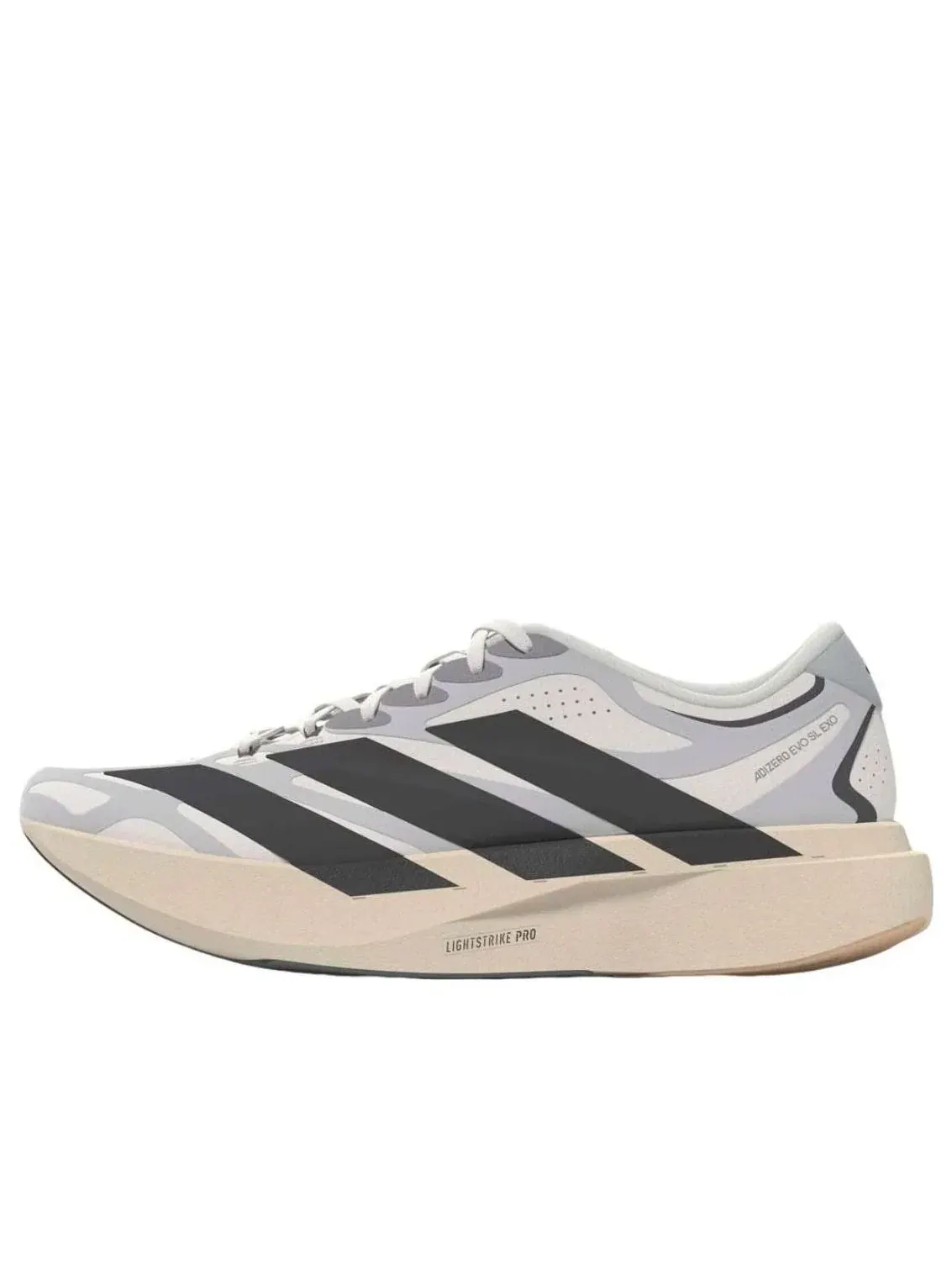 Мужские кроссовки для бега с шнуровкой Adidas Adizero Evo Sl — изображение 1 из 4, белый