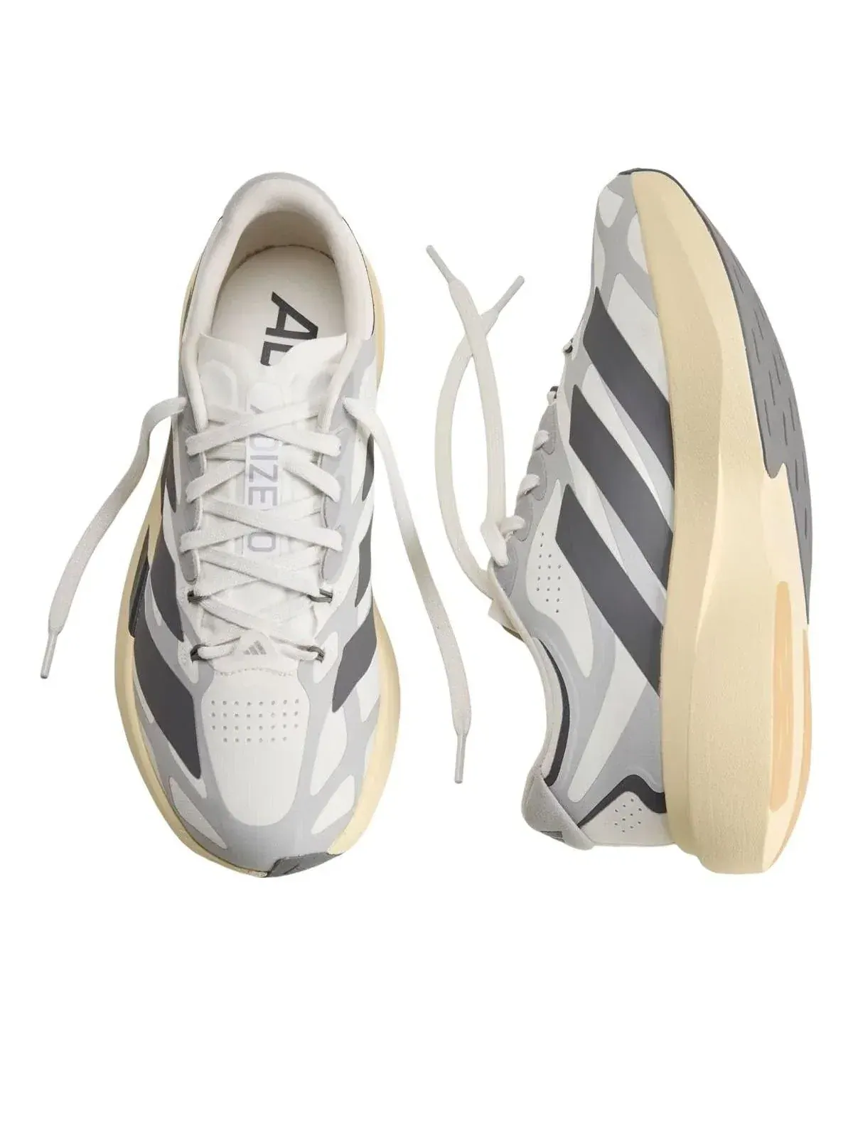 Мужские кроссовки для бега с шнуровкой Adidas Adizero Evo Sl — изображение 4 из 4, белый