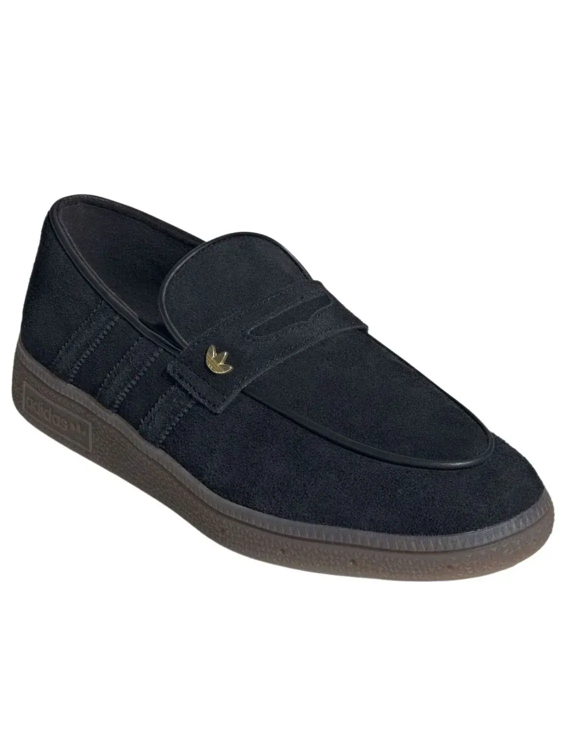 Лоферы Adidas Handball Spezial Loafer 'Black Gum' — изображение 4 из 5, черный
