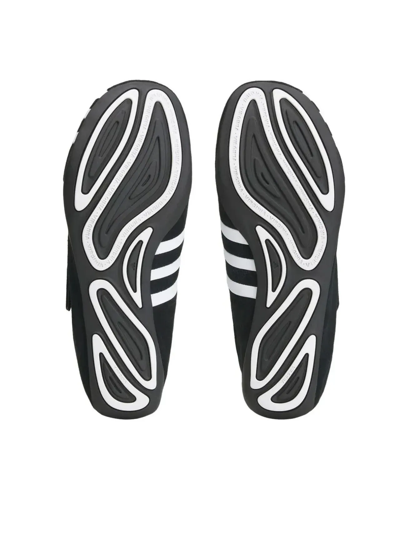 Кроссовки Adidas x Pharrell Williams Vario Flat Earther 'Core Black Cloud White' — изображение 5 из 6, черный