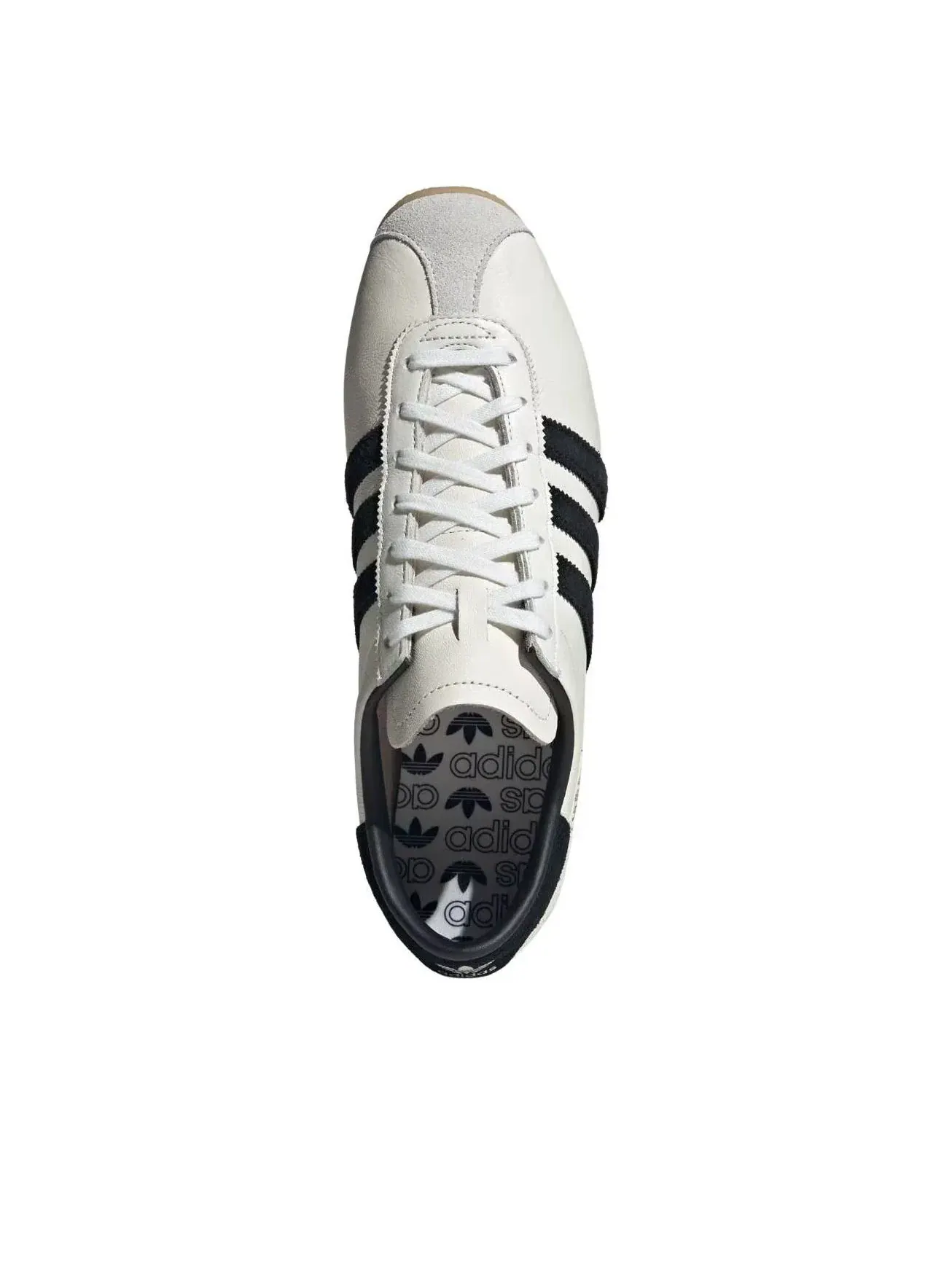 Мужские кеды с кожаным верхом Paris Adidas — изображение 2 из 5, белый