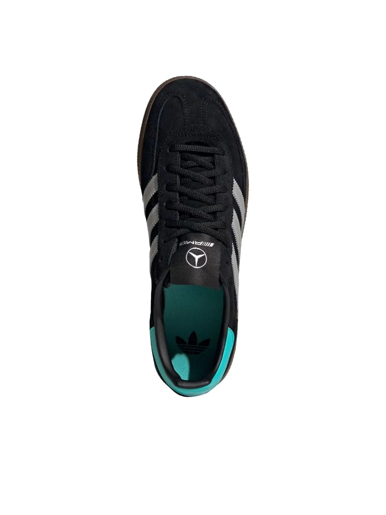 Adidas Handball Spezial Mercedes 'Black Silver Gum' — изображение 2 из 5