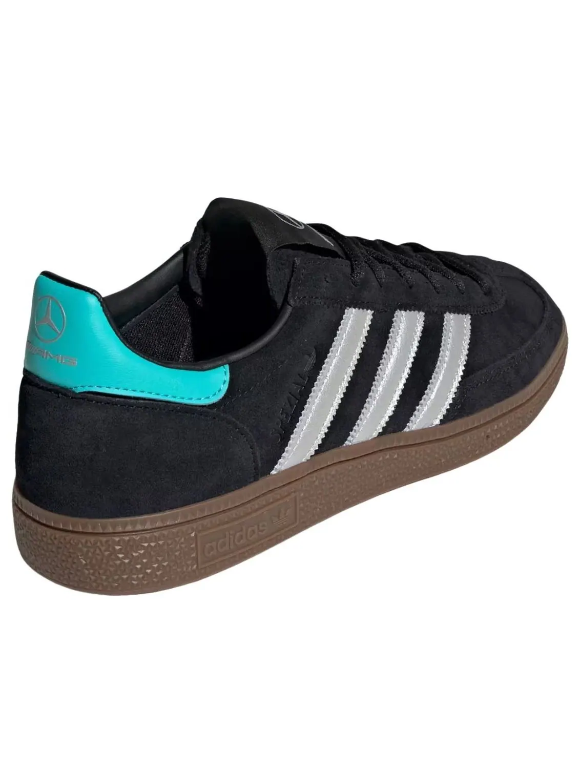 Adidas Handball Spezial Mercedes 'Black Silver Gum' — изображение 5 из 5