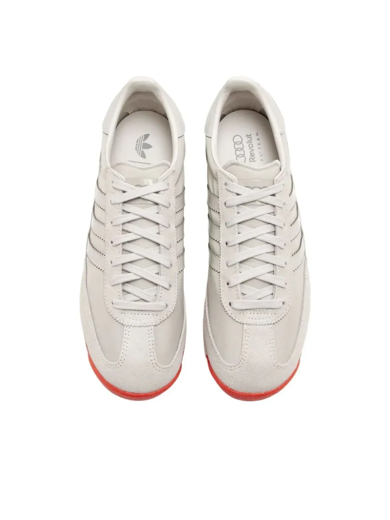 Кроссовки Adidas x Audi Revolut F1 Team SL 72 RS 'Chalk Pearl' — изображение 4 из 5, серый