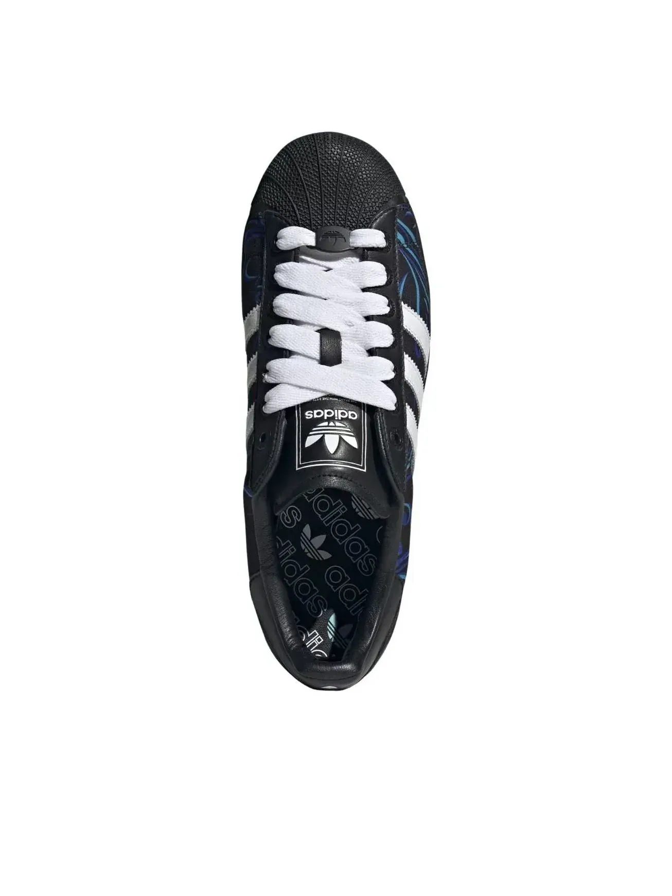 Кроссовки Adidas Superstar II 'Argentina FA Away' — изображение 2 из 5, черный