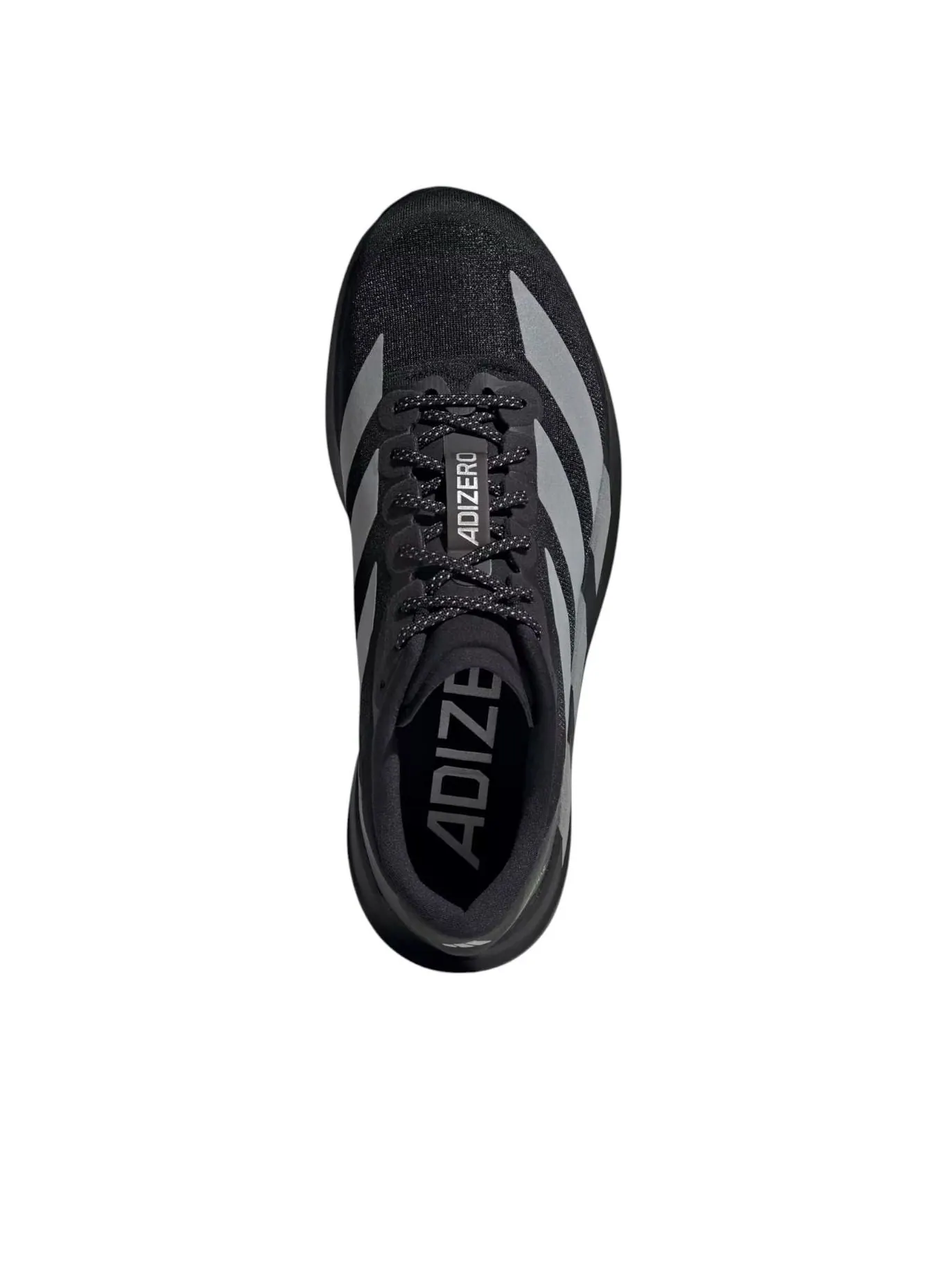 Кроссовки adidas Adizero Evo SL 'Black Silver Metallic Signal Green' — изображение 2 из 5, черный