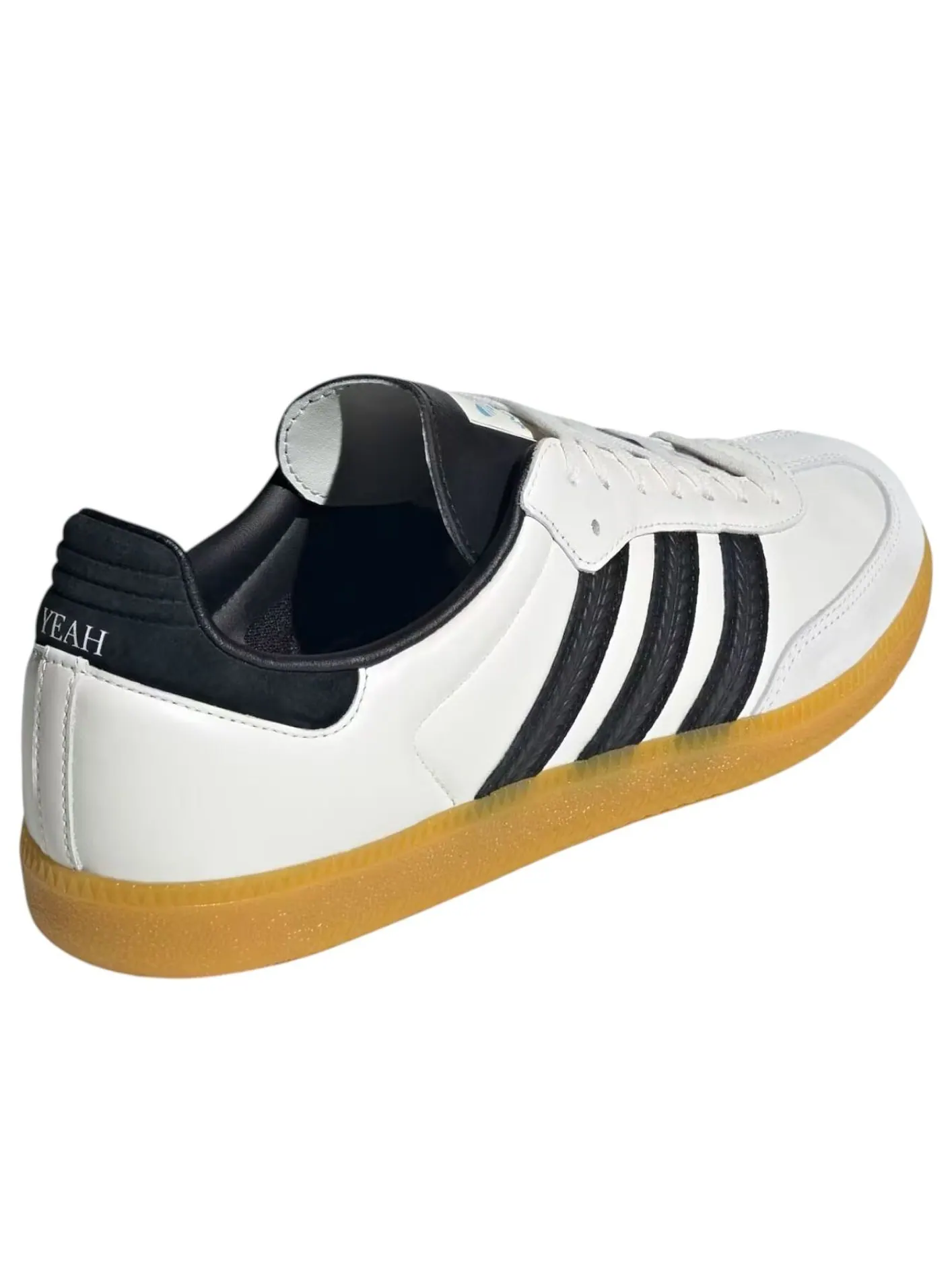 Adidas Samba 'Off White Core Black Preloved Yellow' — изображение 3 из 6, белый/черный/желтый
