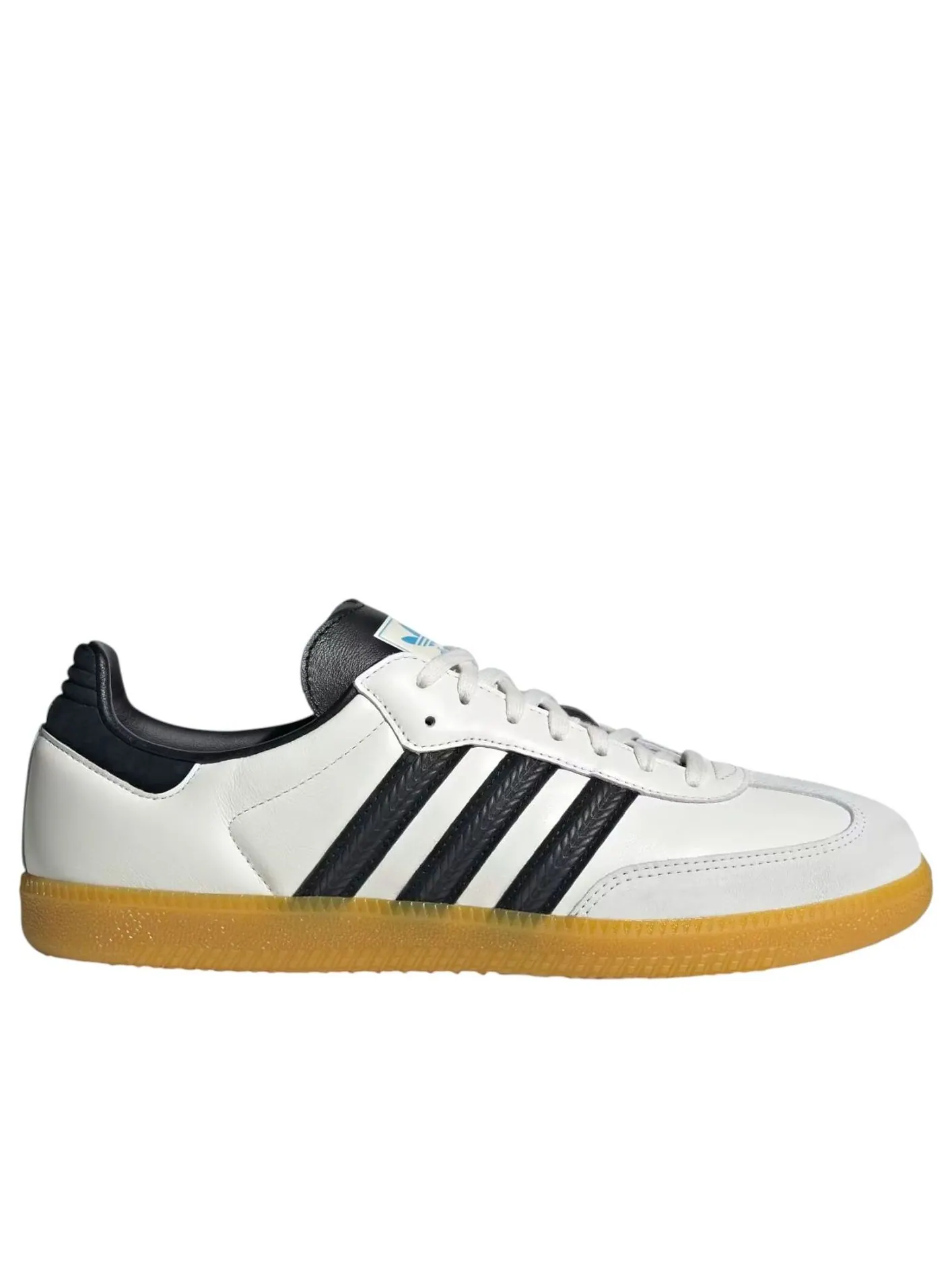 Adidas Samba 'Off White Core Black Preloved Yellow' — изображение 6 из 6, белый/черный/желтый