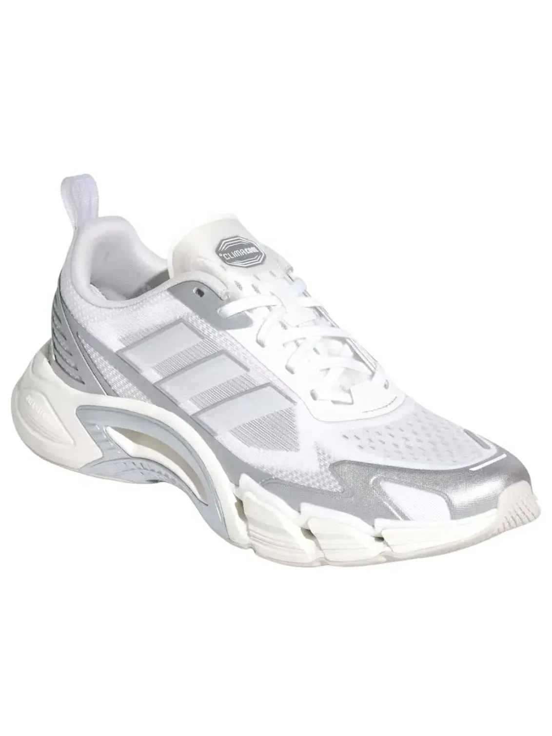 Кроссовки Adidas Climacool AC 'White Silver Metallic' KJ1701 — изображение 4 из 5, серебряный