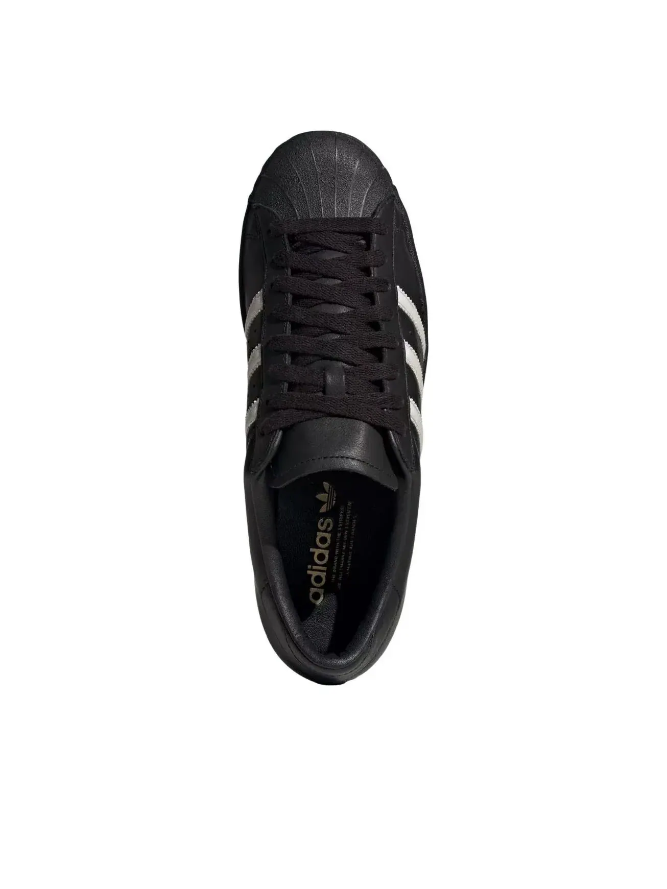 Кроссовки Adidas Superstar Vintage 'Black White' — изображение 2 из 5, черный