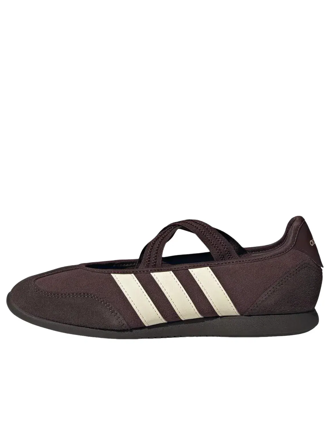 Женские кроссовки-балетки Mary Jane с замшевым верхом Barreda Adidas — изображение 1 из 4, коричневый