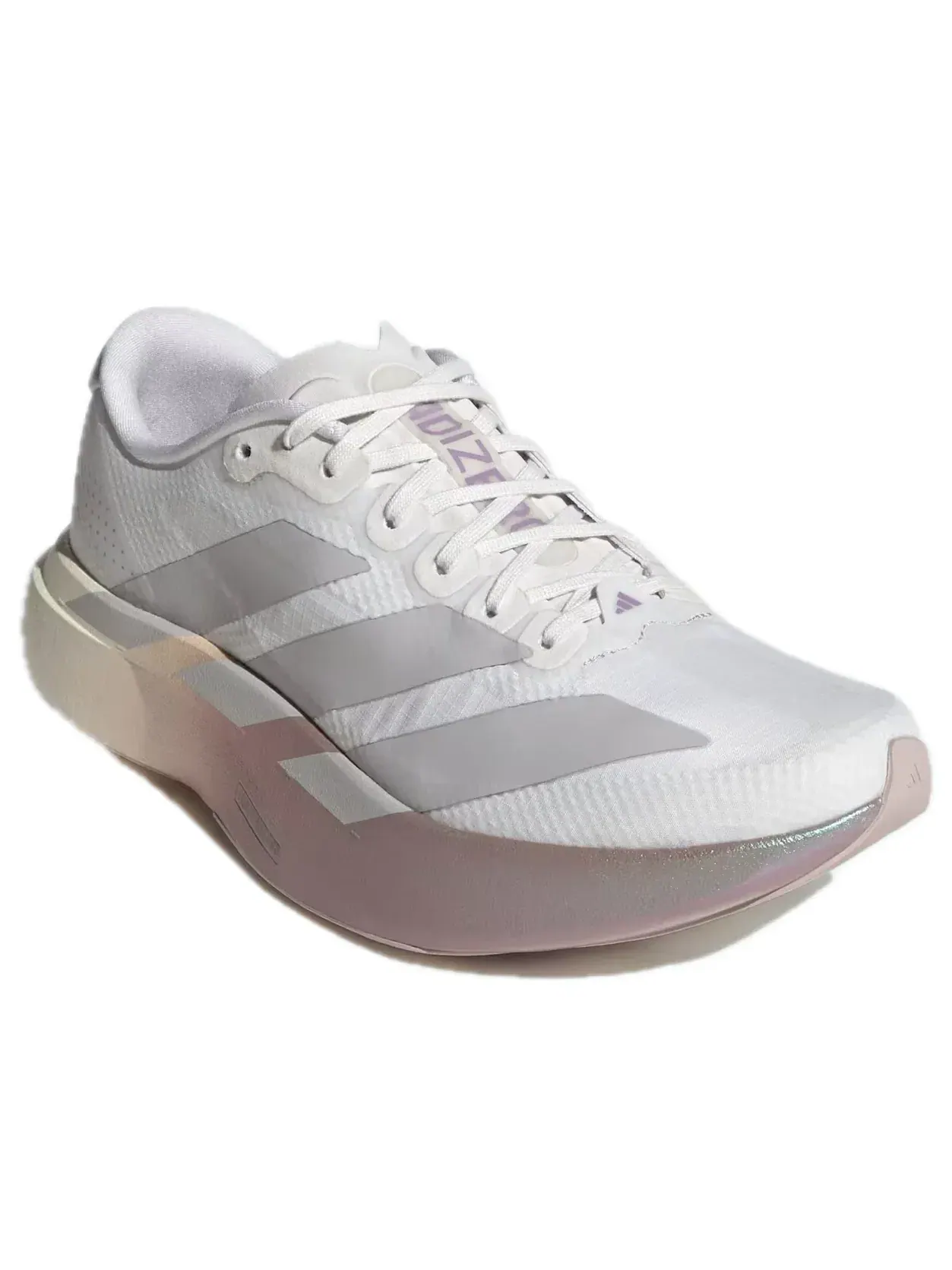 Женские кроссовки для бега с шнуровкой Adidas Adizero Evo SL — изображение 4 из 5, белый
