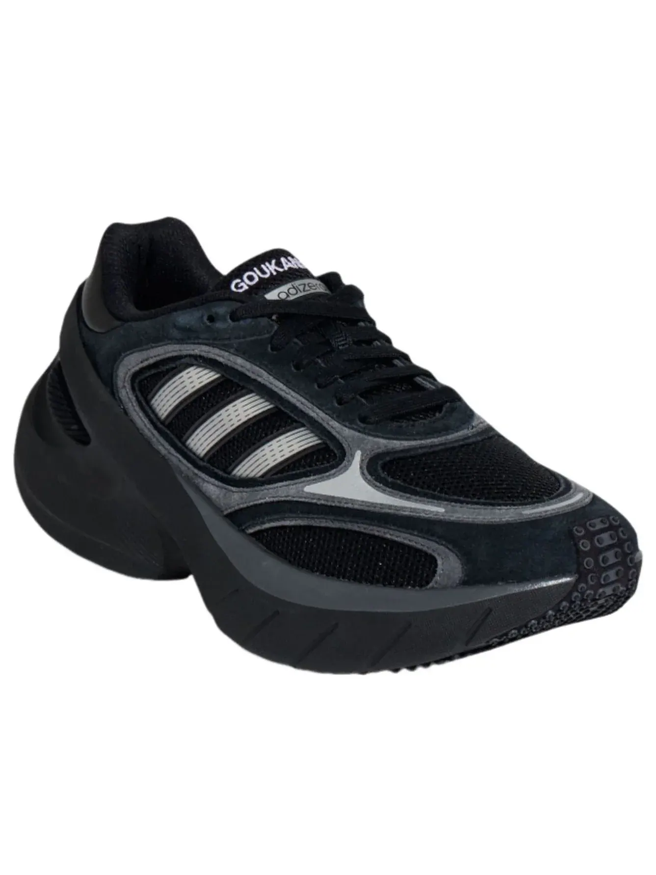Кроссовки Adidas Adizero Goukana 'Black' — изображение 2 из 6, черный