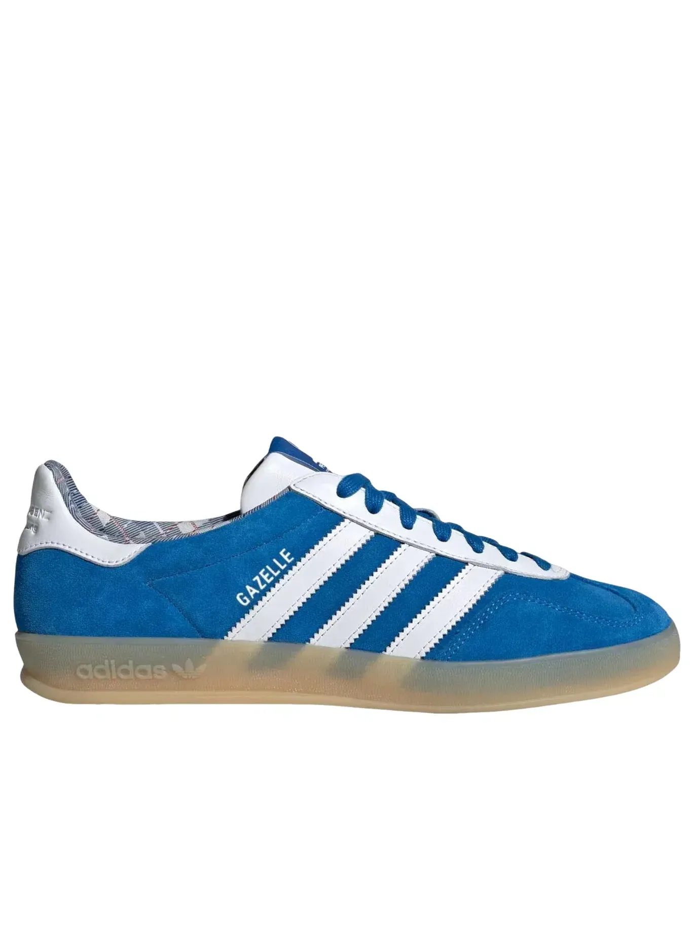 Мужские кроссовки с замшевым верхом Gazelle Indoor Adidas — изображение 2 из 6, синий